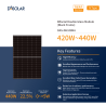 DAS-DH108NA solar panel 425Wp